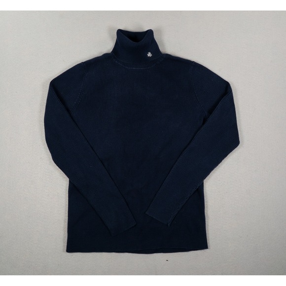Lauren Ralph Lauren Sweaters - Vintage  Lauren Ralph Lauren Women's S Navy Turtleneck Knit Sweater